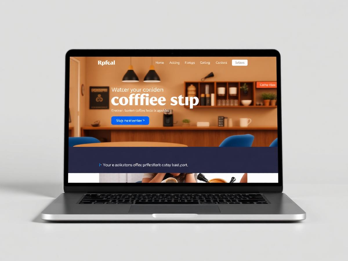 Coffee Shop Concept — Coffee Shop website by Landin Digital